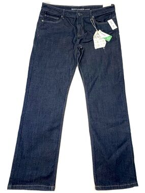 Bootlegger Smart Denim The Athletic Rinse Stretch Jeans Size 36